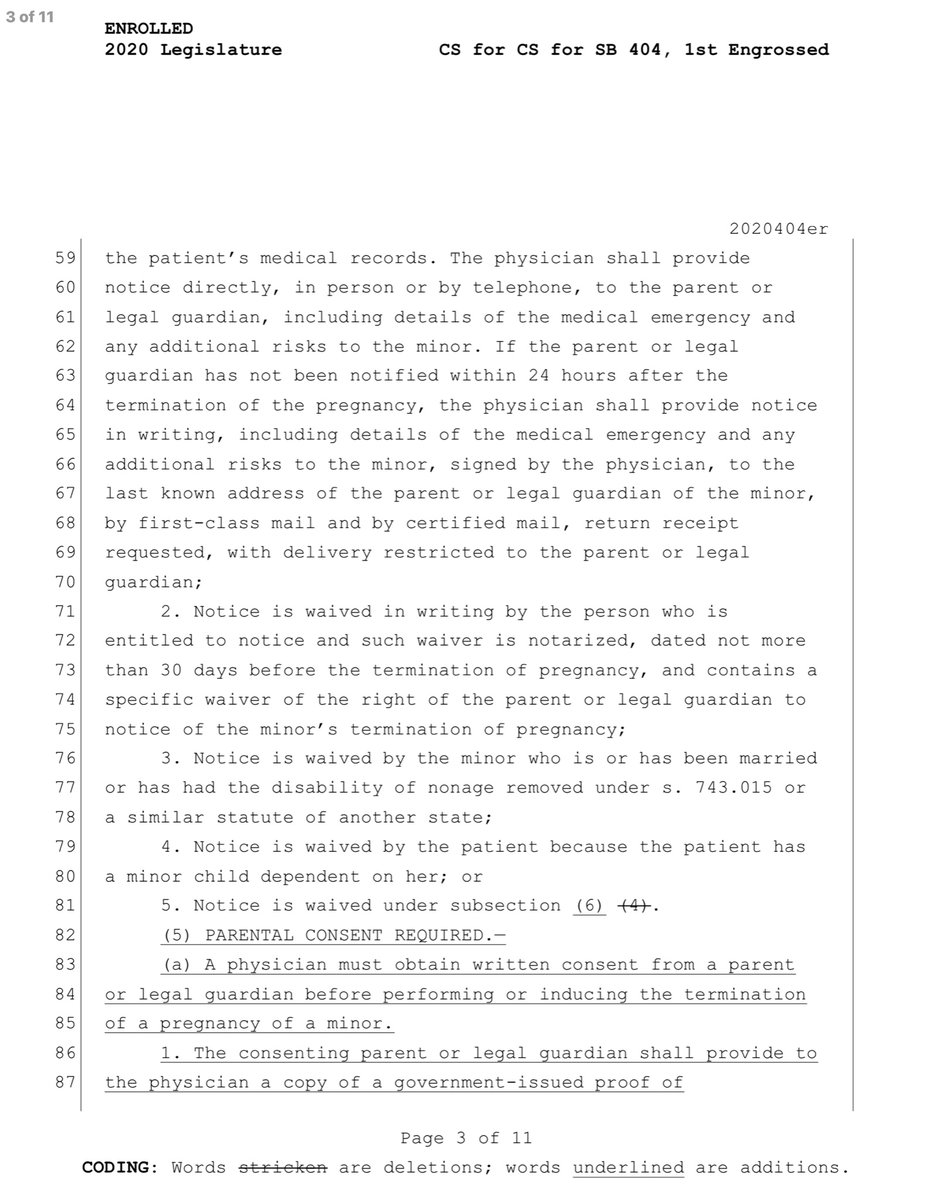 Good Evening  #deSatan dba/  @GovRonDeSantis Your State is breaking daily COVID-19 cases>3x increase in pneumonia deaths-hiding hospitalization dataYet you signed an Abortion law?You sir are a trumpian POSHope JCN pays your legal bills you nitwit https://www.flsenate.gov/Session/Bill/2020/404/BillText/er/PDF