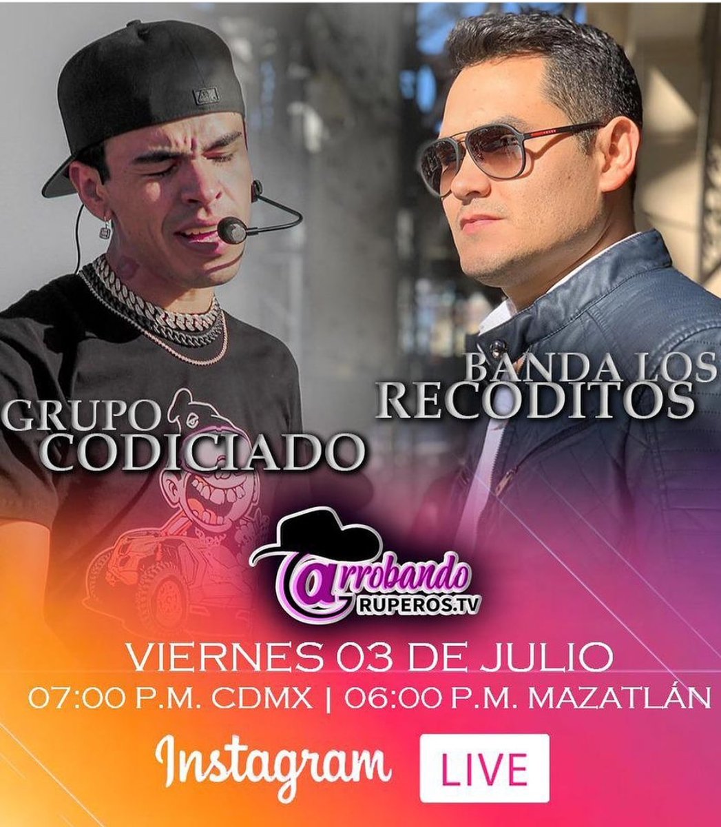 Club_LFDFA's tweet photo. Mañana 7:00 pm Hr CDMX 6:00 pm Hr Mazatlán ¡No te lo pierdas! 
@BANDARECODITOSS #LFDFA https://t.co/sDmEZiQTT3