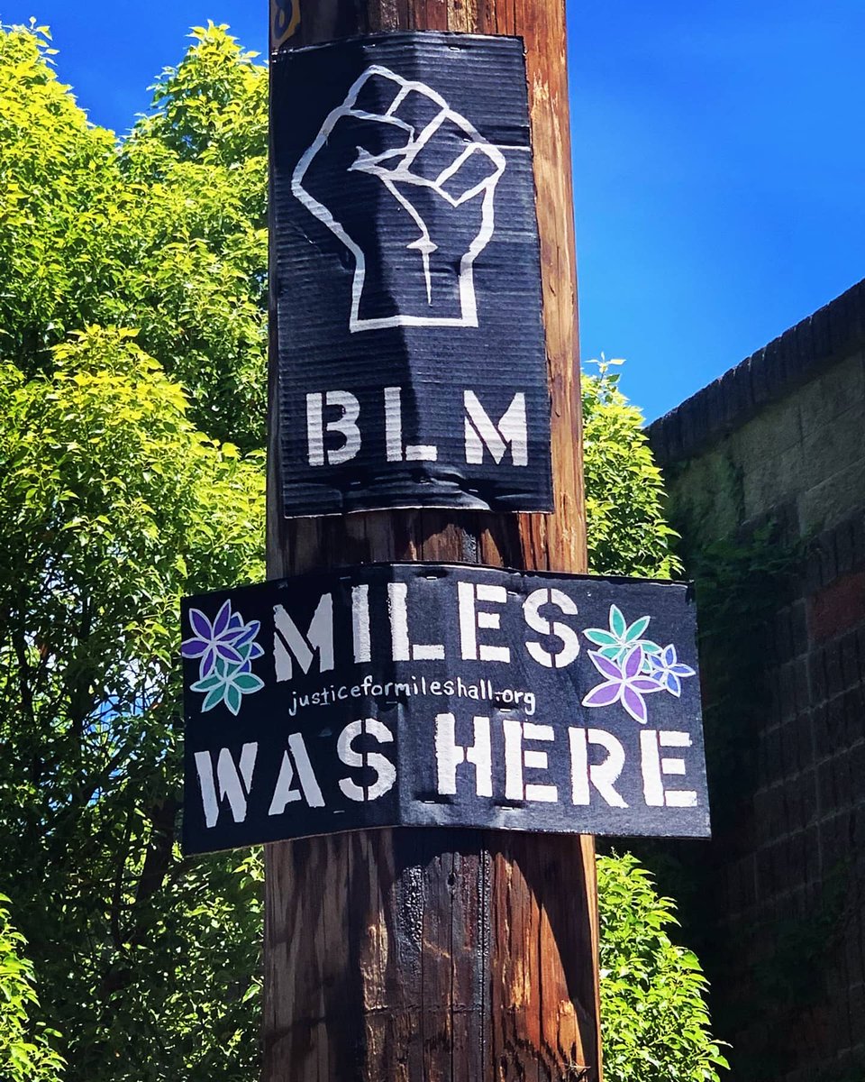 JusticeForMiles's tweet photo. Seen around #walnutcreek. Together we will raise awareness for mental illness, end police brutality, stigmatization and hate, and create equitable communities we can all be proud of.
#Sayhisname #MilesHall #MilesWILLcreatechange #JusticeForMilesHall https://t.co/NNz7dv0o6b