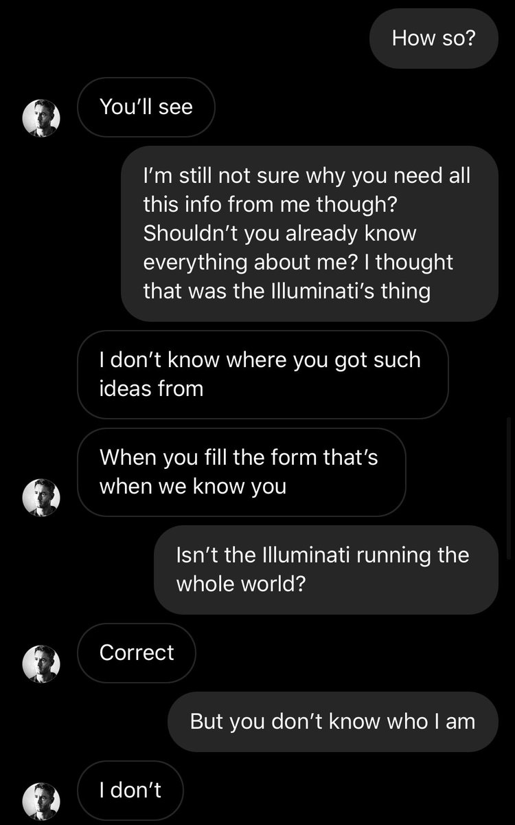 TSBarnowl's tweet photo. Illuminati recruitment 2/2 https://t.co/hr0b3HJDiw