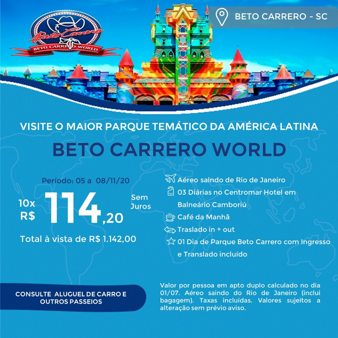 Beto Carrero World - O maior e mais completo parque temático da