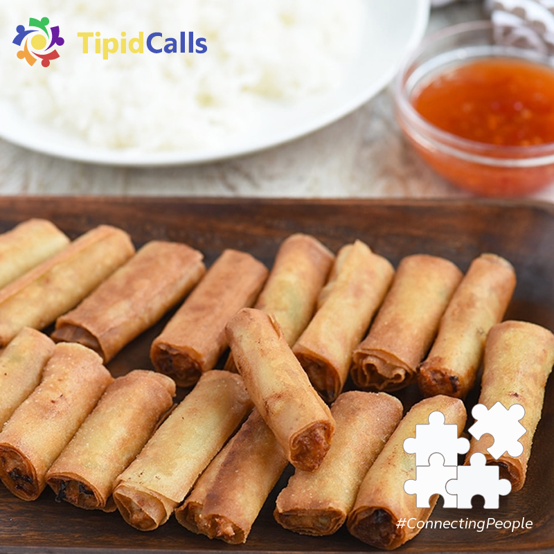 TipidCallsPH's tweet photo. Lumpia Shanghai filled with ground chicken, water chestnuts, carrots, and green onions. Golden, crunchy, and in fun bite-size, these Filipino meat spring rolls are addictive!
Photography: Lumpiang Shanghai
#Overseas #GlobeTelecom #CallPhilippines #call
#Family #Food #Lumpia https://t.co/czBI5DMO9m