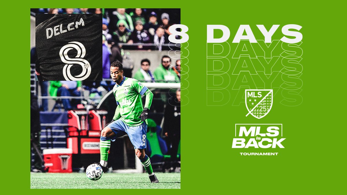 ⚽️ Eight more days! ⚽️

#MLSisBack