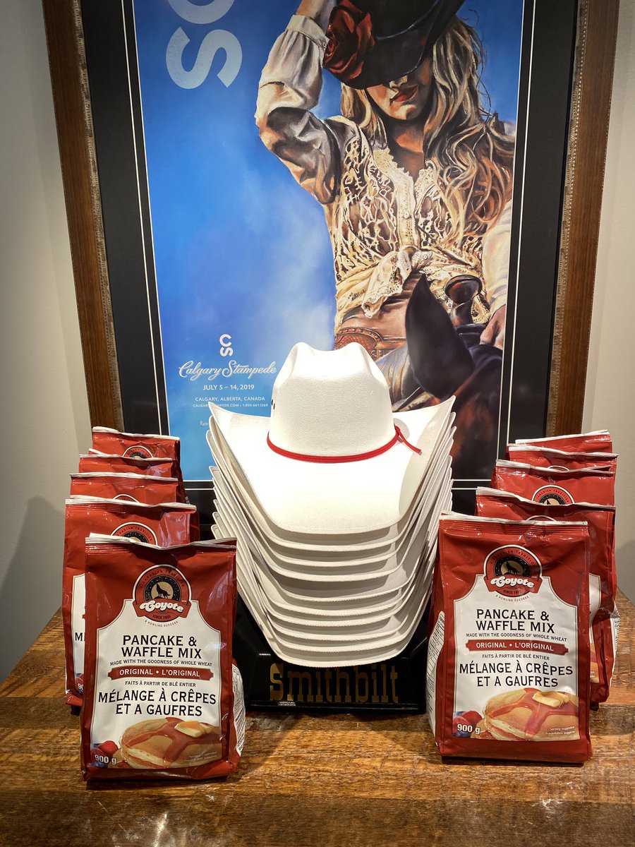Smithbilt Hats (@smithbilthats) on Twitter photo We’re keeping the Stampede Spirit alive! On the eve of what would have been the start of the <a href="/calgarystampede/">Calgary Stampede</a>, we’re pleased to announce our special offer - buy 10 or more of our signature white hats and receive a free bag of the official pancake mix of the Calgary Stampede! 🤠 We’re keeping the Stampede Spirit alive! On the eve of what would have been the start of the <a href="/calgarystampede/">Calgary Stampede</a>, we’re pleased to announce our special offer - buy 10 or more of our signature white hats and receive a free bag of the official pancake mix of the Calgary Stampede! 🤠