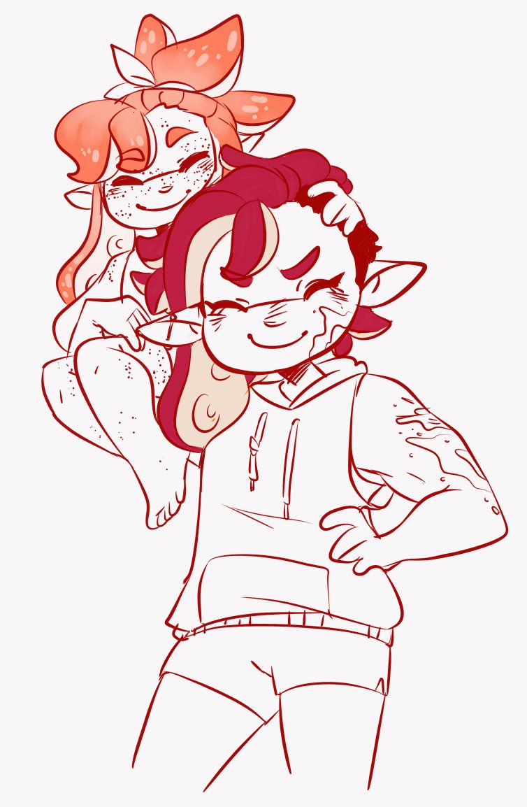 DisasterCryptid's tweet image. Ary and SP (punchy) *no one promised I was very good at this*