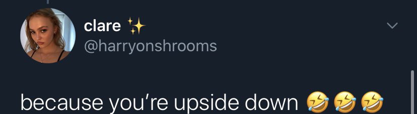 clare bullying me: a (short) thread cause i wasn’t bothered to scroll 