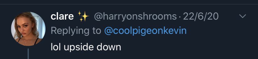 clare bullying me: a (short) thread cause i wasn’t bothered to scroll 