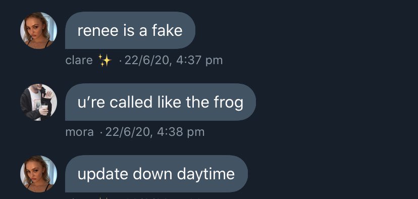 clare bullying me: a (short) thread cause i wasn’t bothered to scroll 