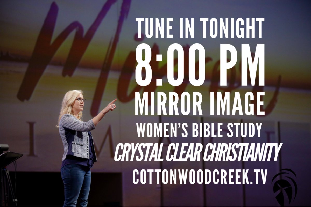 cottonwoodfam's tweet photo. Tune in tonight at 8:00 for the Women’s Bible Study: Mirror Image - Crystal Clear Christianity
https://t.co/OgLg92my7s

#woman #image #beauty #believe #Bible #BibleStudy #connect #together #sister #sisterhood https://t.co/wA7xhc2mIs