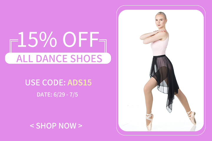 Special Sale - 15% Off All Dance Shoes!
ow.ly/YNGG50AnDTJ
