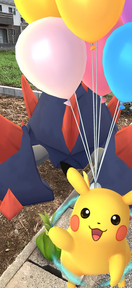 猫の飼い主 ポケモンgo 風船ピカチュウがいた 猫の飼い主 ポケモンgo 風船ピカチュウがいた