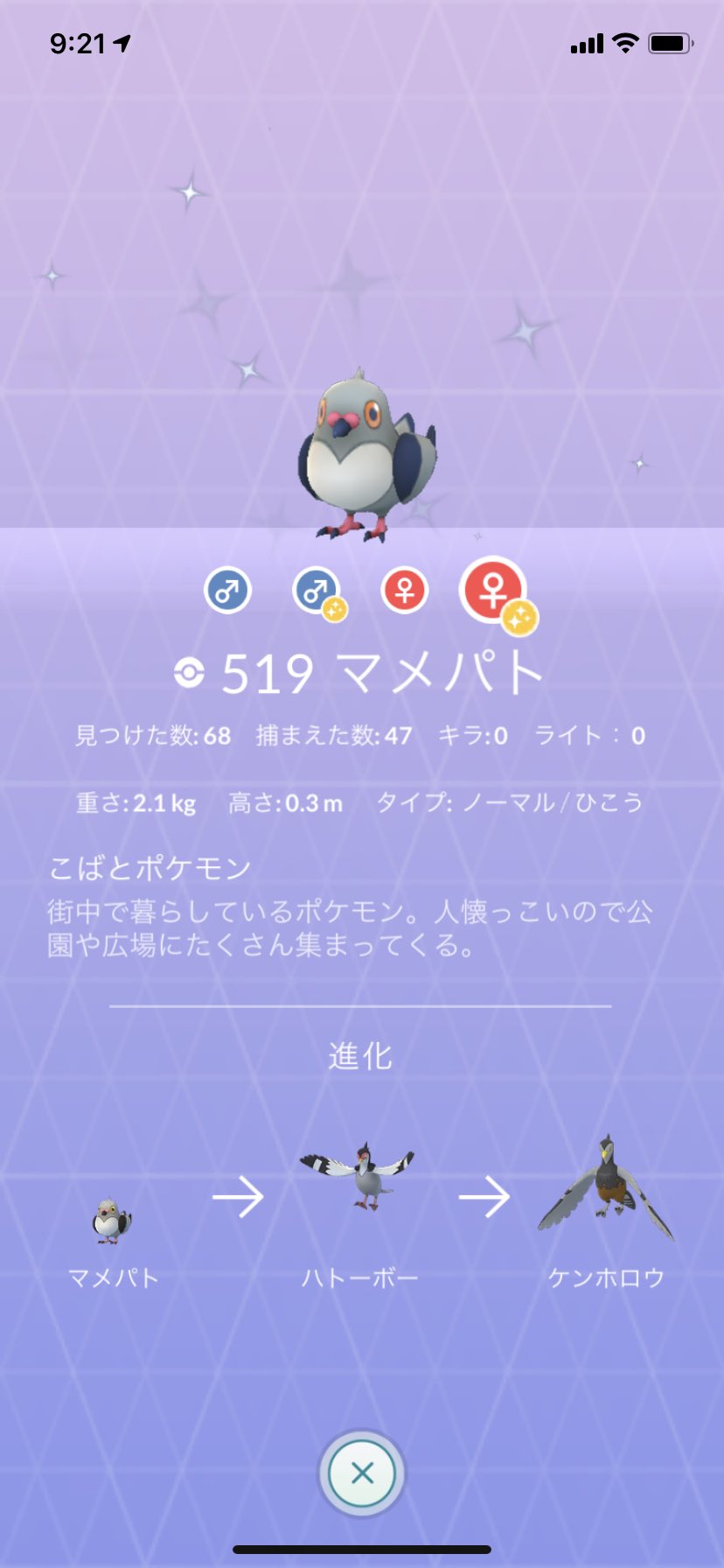 ポケモンgo攻略 Gamewith Twitter પર 4周年イベントで新たに色違いが実装された マメパト ハトーボー ケンホロウ の色違い画像を募集します もし入手した方がいましたらキラ図鑑ではない色違いの図鑑画像をリプライでいただけないでしょうか いただいた