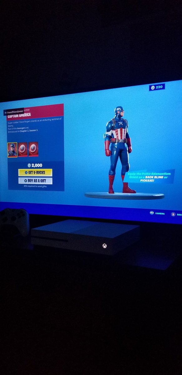 Wingz14183898's tweet photo. @ChrisEvans new Fortnite Character! https://t.co/TUAxCoNtjG