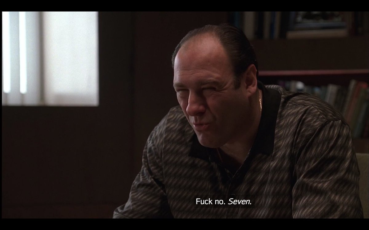 The_SummerMan's tweet photo. I've found it, the greatest exchange on The Sopranos https://t.co/8dxuMv8eUY