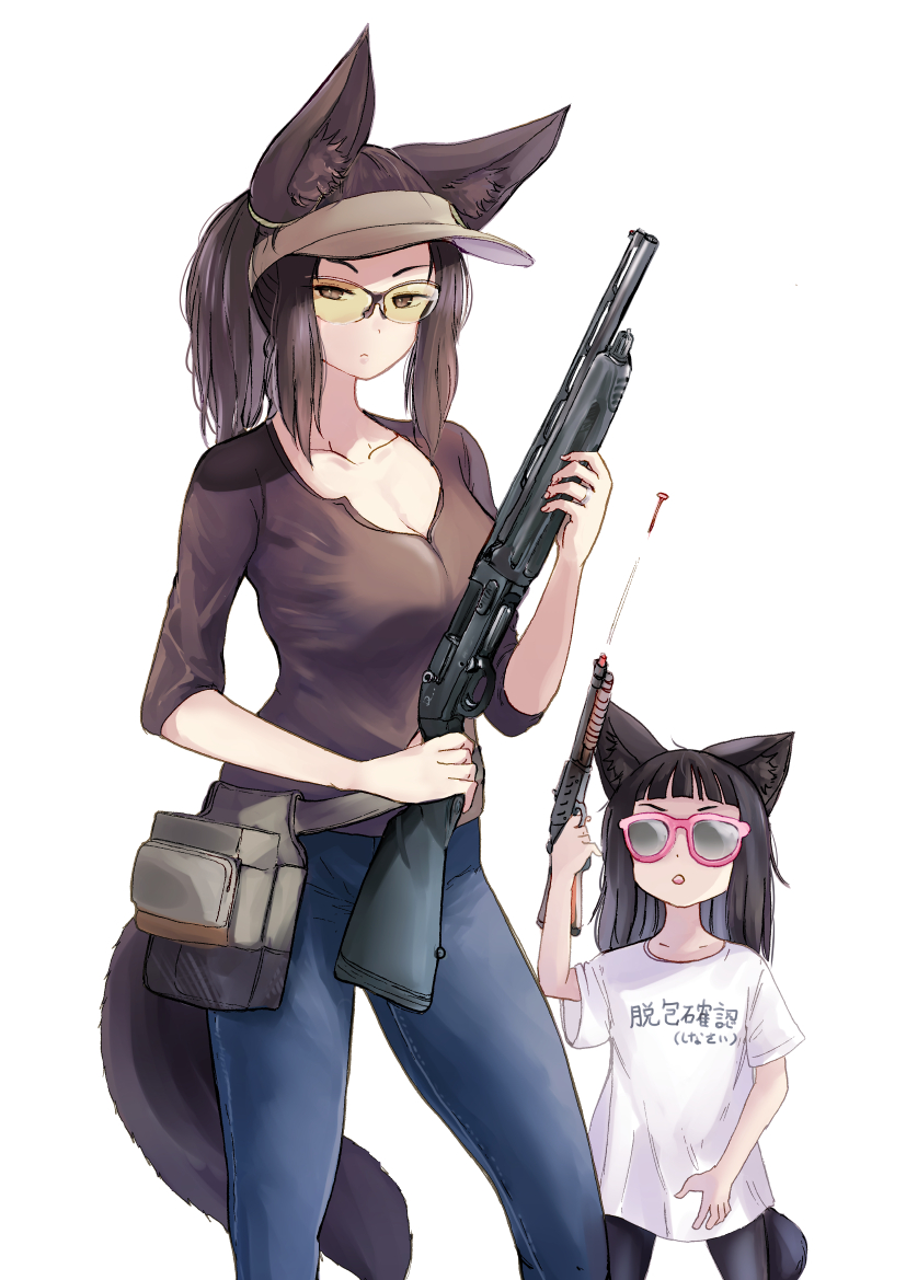 「狐を妻として以下略」のシノちゃんのママ氏は自動銃とボルト式散弾銃を所持している。猟師であるパパ氏の譲渡したものであったり、助言したものであったり、趣味のものである。(彼氏の影響で洋楽が好きになるやつと同じ) 