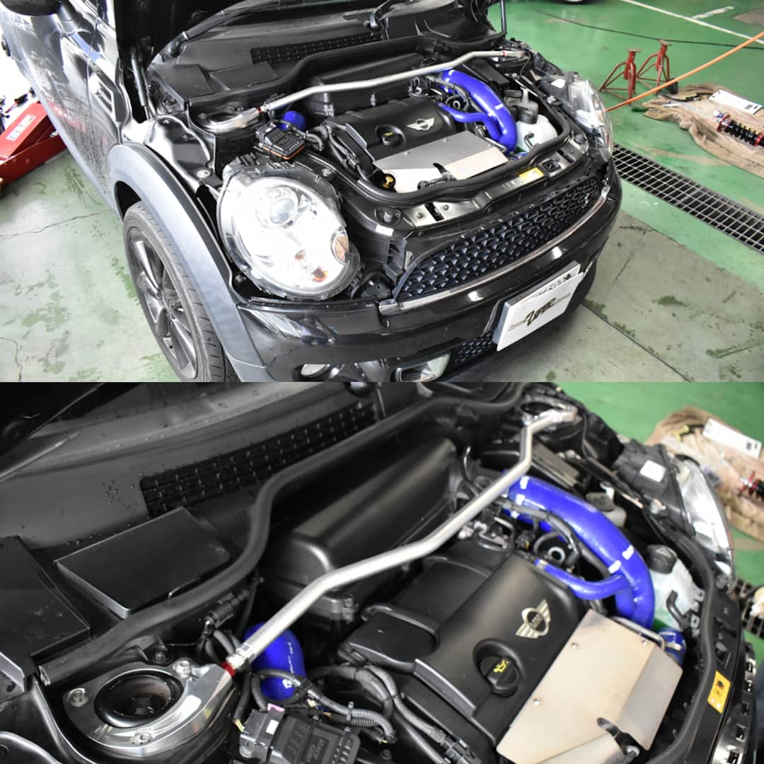 R56 フロント リア 補強 ミニクーパー-