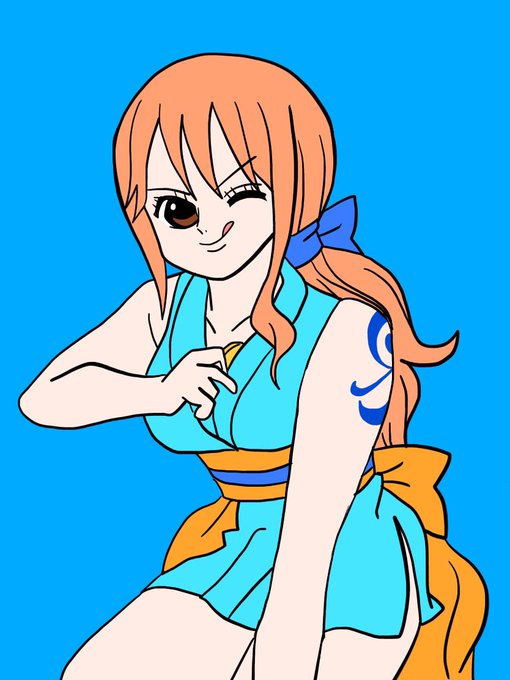 7月3日はナミの誕生日のtwitterイラスト検索結果