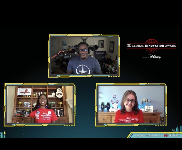 AvantiRamraj's tweet photo. Shoutout to @FIRST for an amazing #globalinnovationaward hosted virtually! As a past Semi-finalists and Global Innovation Ambassador for life, I can attest the experience gives kids the confidence to innovate and aspire to change the world.Thankful for the opportunity! https://t.co/DBRuE0wiUv