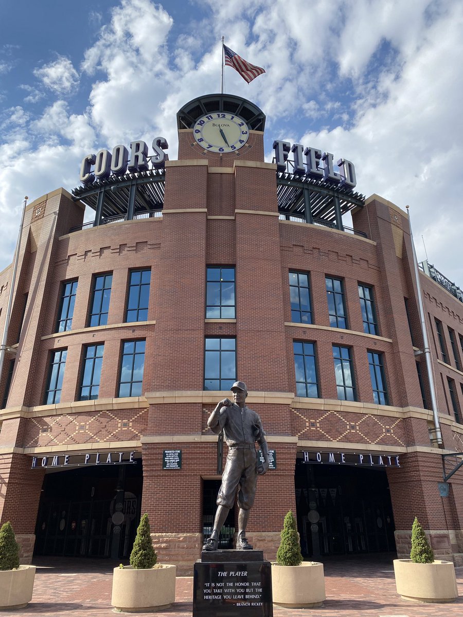 BaseballBros's tweet photo. Baseball will be played at Coors Field soon 🙌 https://t.co/Isiowl8WZG