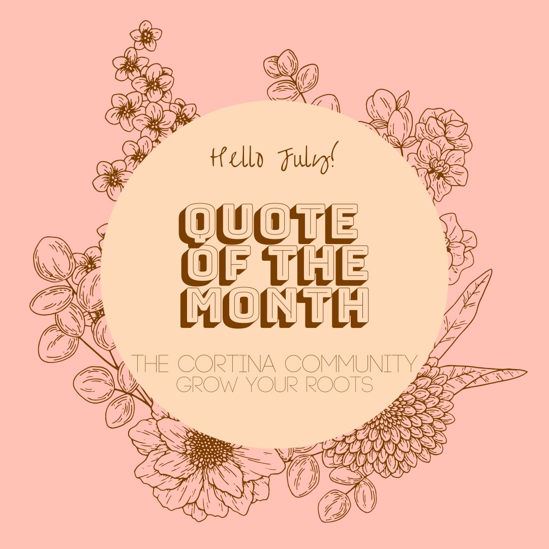 CortinaTweets's tweet photo. Hello July! Our favorite quote for this month by Pedro Arrupe, SJ — What are you in love with? 🌱🌳 https://t.co/T35EYCxSi0