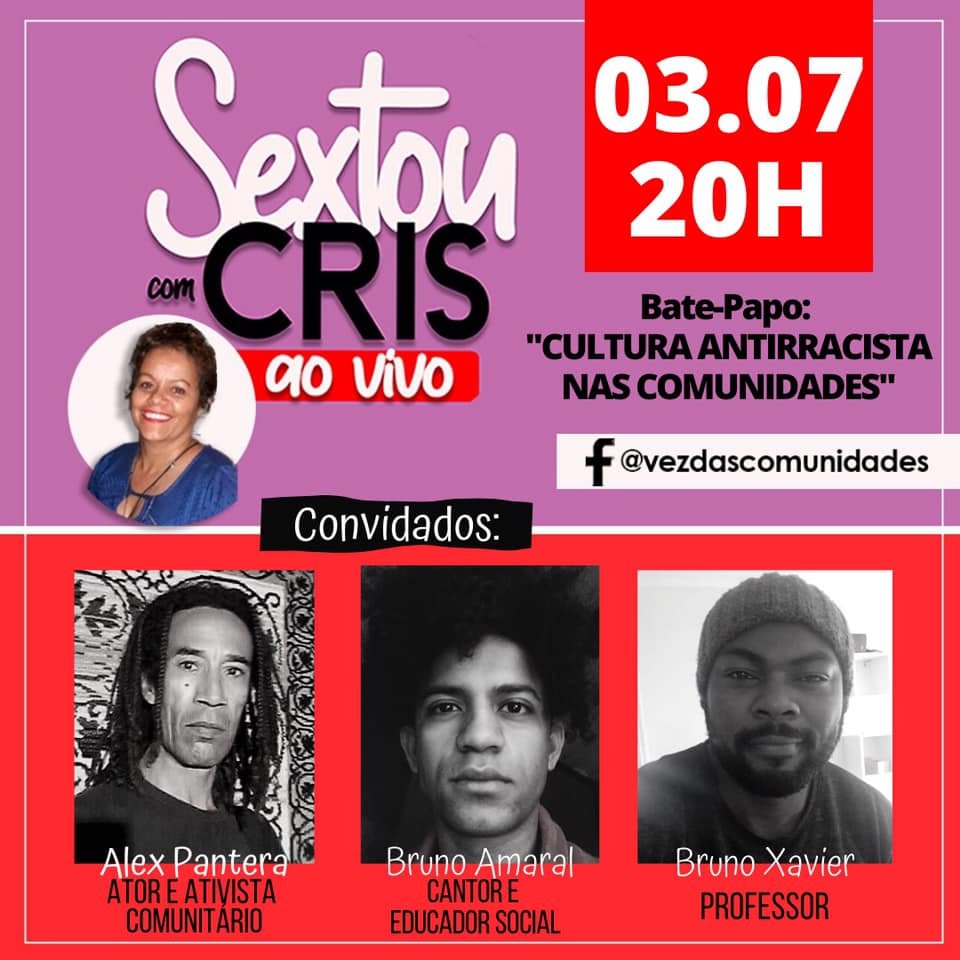 crismedeirospoa's tweet image. Contamos com a sua participação. ✊🏼✊🏿✊🏽
Curta, compartilhe!
#VezDasComunidades #VisibilidadeImporta #NarrativaéPoder #InformaçãoÉDireitoUniversal #NossaVez #CrisMedeiros