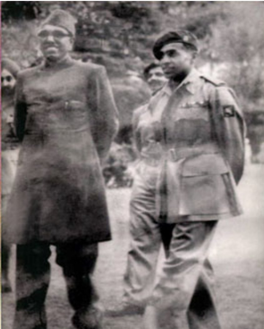  #LestWeForgetIndia Brig Usman was offered rank of general by Jinnah himself and the prospect of becoming the Army Chief in the Pakistan Army, he declined the offer and continued to serve the Indian Army.