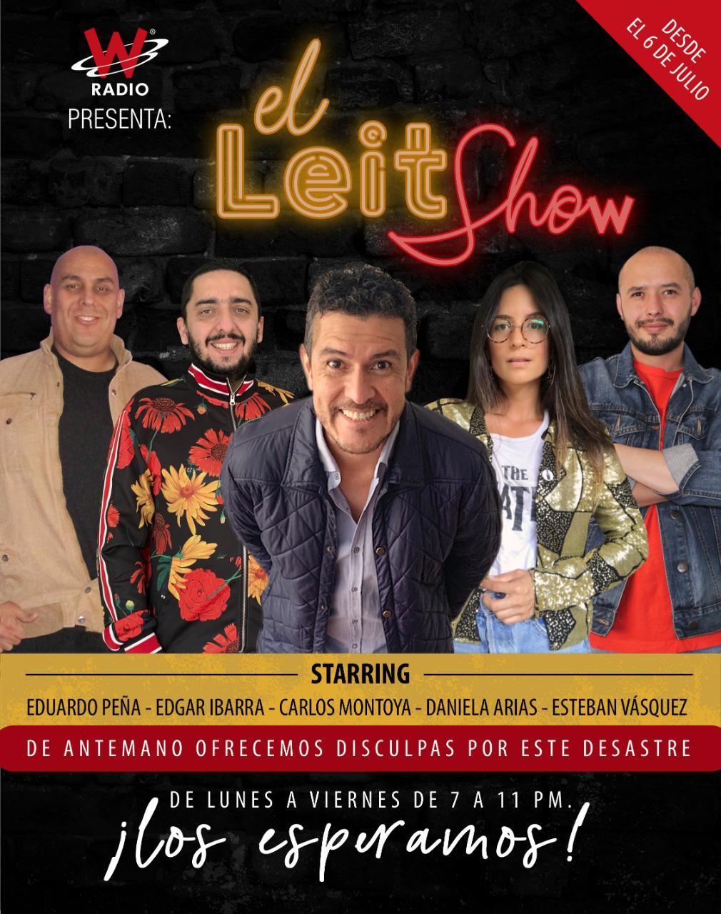 W Radio Colombia Auf Twitter Lawcambia El Nuevo Programa El Leit Show Sera Conducido Por Carlos Montoya Monto40 Https T Co Laaosxeoz7
