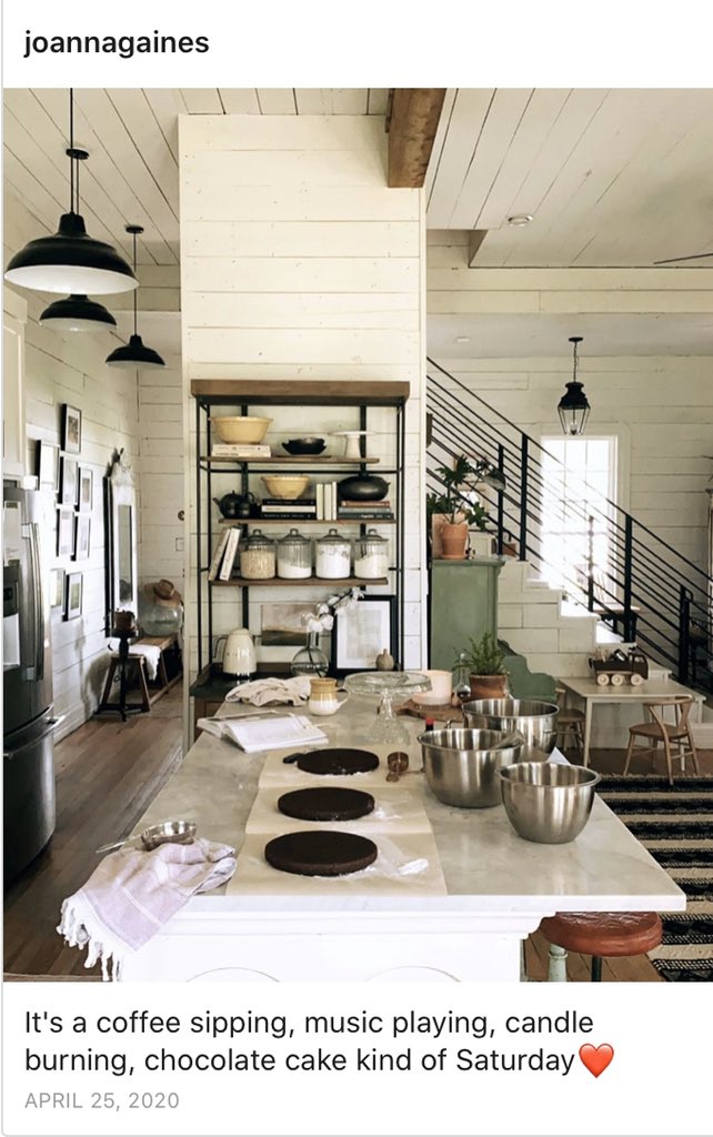 People relate to  @joannagaines because her food and her wares aren’t pretentious, it isn’t elite, and it brings people together. Magnolia is an accessible luxury. According to  @thegoods, it’s more affordable to road trip to Waco to destination shop than Paris.