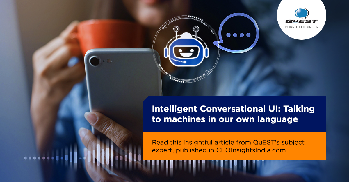 Quest_Global's tweet photo. Conversational User Interface (UI) enables users to interact with AR/VR based platforms in the language they want. Learn more about the digital ecosystem built around AR/VR based systems, and conversational UI https://t.co/wUADflr4Gi #ConversationalUserInterface #AR #VR #UI #NLP https://t.co/VdIMW1K104