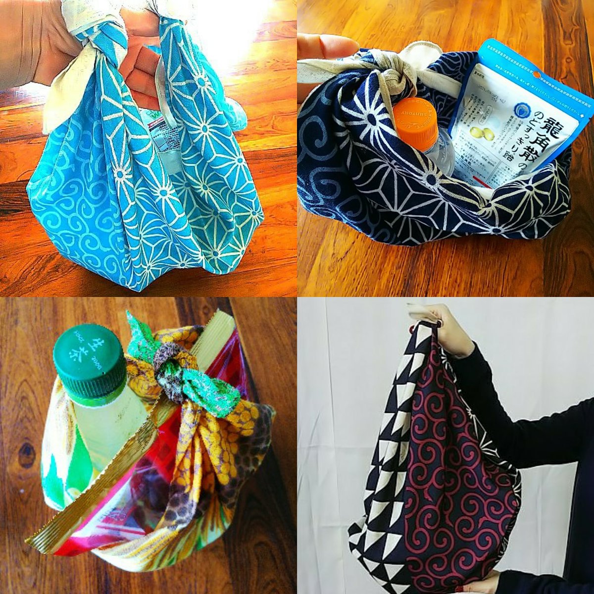 エコバッグのかわりに風呂敷