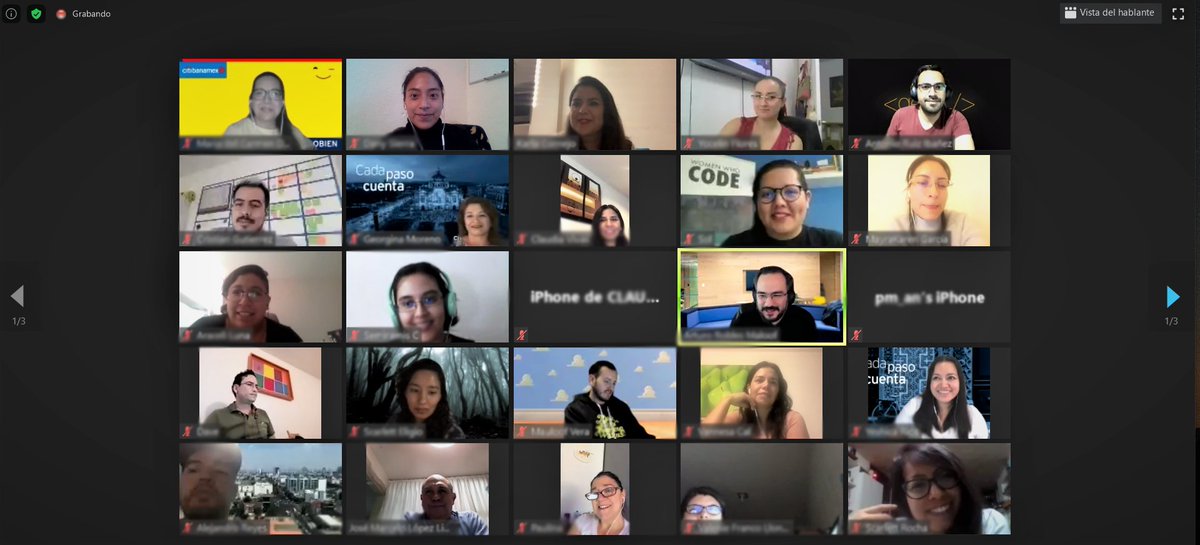 WWCodeCDMX's tweet photo. ¡👨‍💻👩‍💻  Gracias a toda la comunidad por seguir nuestro Meetup del día de hoy!
@CrewAgile 👍 #AgileDojo #WWCode #WWCodeCDMX #WomenInTech https://t.co/y3CMgq9WVx