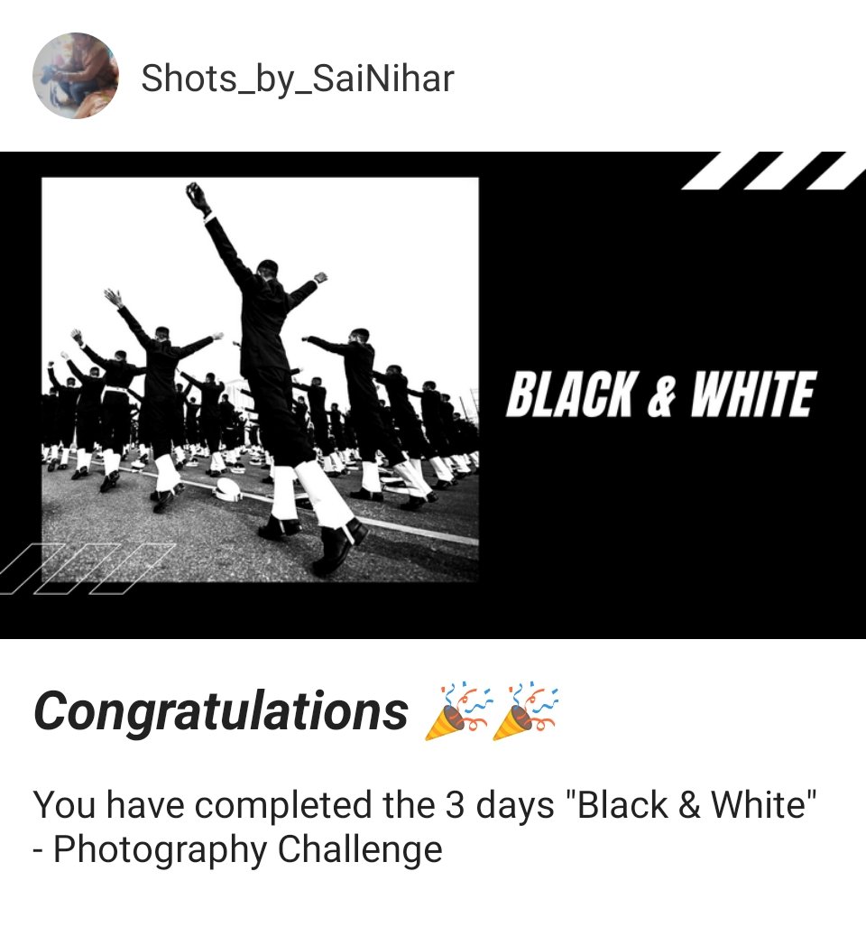 sainihar9's tweet image. @gosocial_app
#createonthego
Check out &quot;Black &amp;amp; White&quot; - Photography Challenge on GoSocial.
bit.ly/getgosocialapp