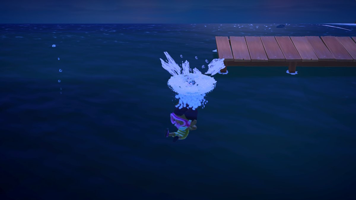 sgal777's tweet photo. lets swim #AnimalCrossing #ACNH #NintendoSwitch https://t.co/PXfZlDM2eL