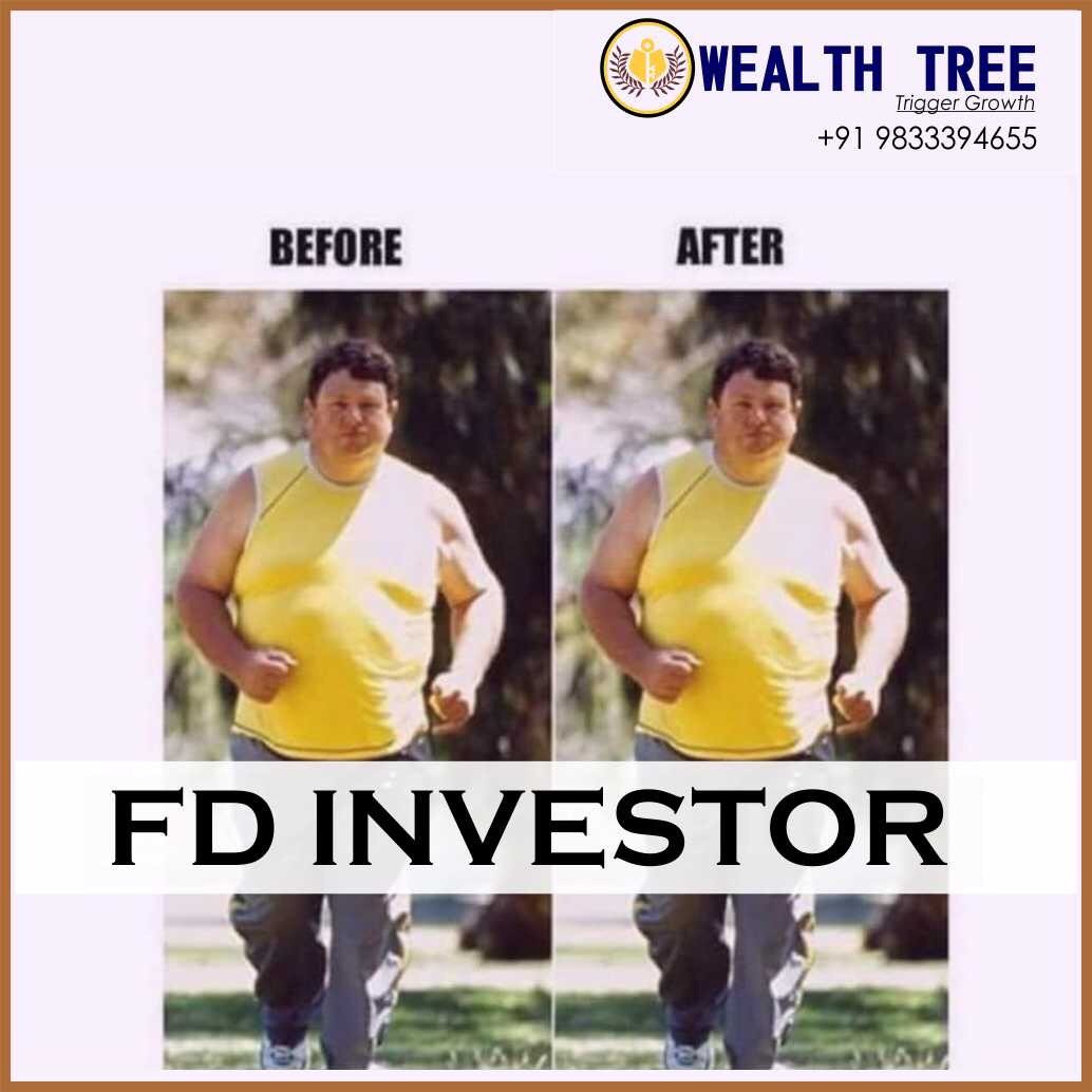 VishalGoenka14's tweet photo. #fixeddeposits #underinflation #posttax #mutualfundsahihai #longterm #wealthcreation #wealthtree https://t.co/0OoR9d5ubj