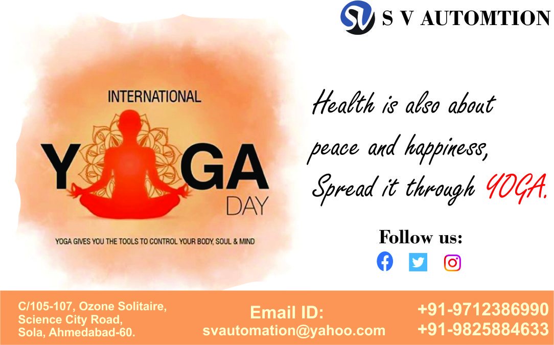 v_automation's tweet photo. Health is also about peace and happiness,
Spread it through YOGA.

#HappyInternationalYogaDay https://t.co/4d5cTdujUn