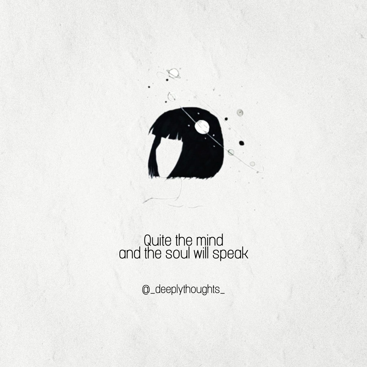 DeeplyThoughts_'s tweet photo. Quite the mind
And the soul will speak. -Ma Jaya Sati Bhagavati.
.
.
.
#mind #soul #derplythoughts https://t.co/9lDgV1ZLsv