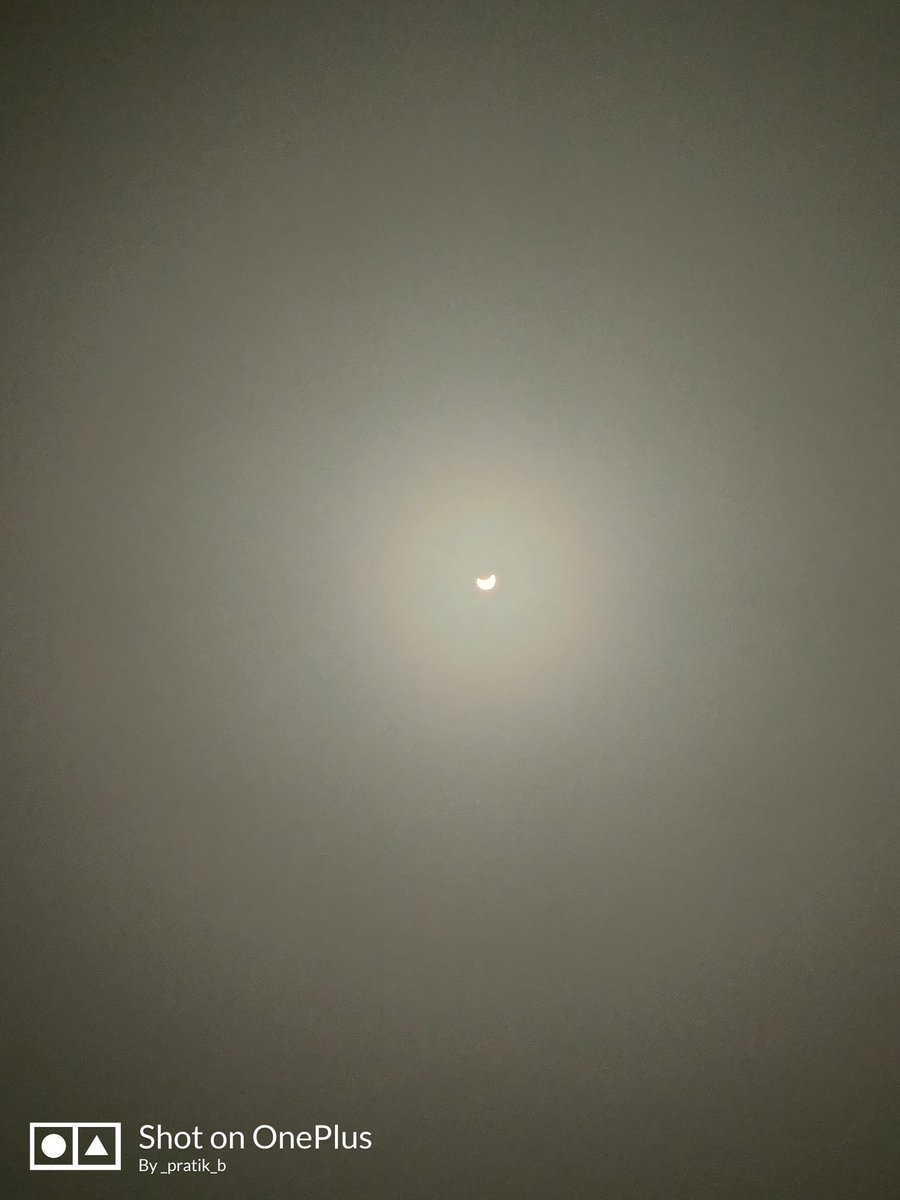 _praatik_b's tweet photo. #SolarEclipse2020
Nashik City
#oneplusclick
@NashikSmartCity @minashikkar @WeAreNashik https://t.co/rEFE6fL1gp
