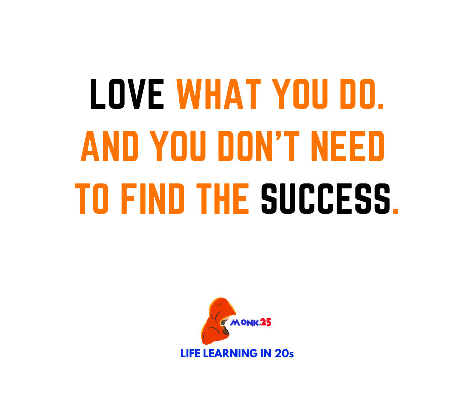 Love what you do.. and you don't need to find the success.
.
.
#MondayMotivaton #quotestoday #successquotes #passionate https://t.co/UAF9kDvFCJ