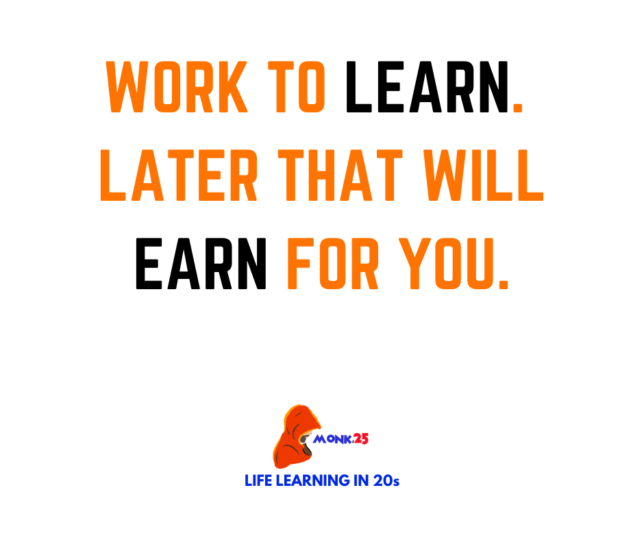 Work to Learn. And that will Earn you.
.
.
#work #learning #growthmindset #SuccessStory #successquotes #Motivation https://t.co/i4GiNRB0j5