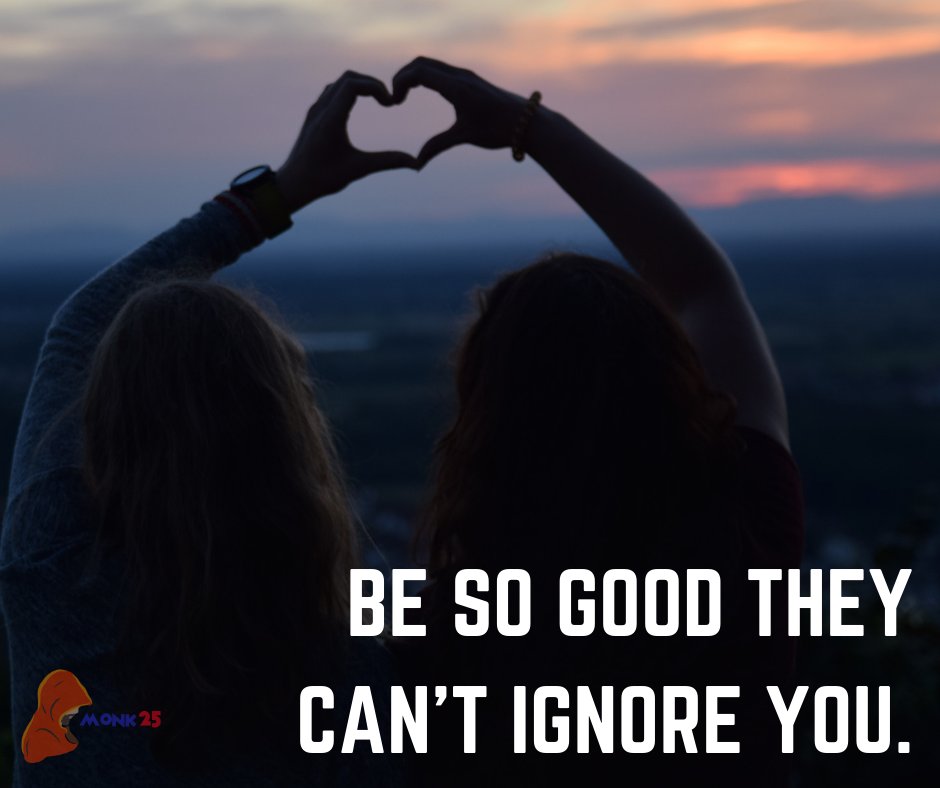 Be so good they can’t ignore you.
.
.
#gratitude #helpingothers #BeGood #SpiritualQuotes #PositiveVibes https://t.co/roYe0AakxH