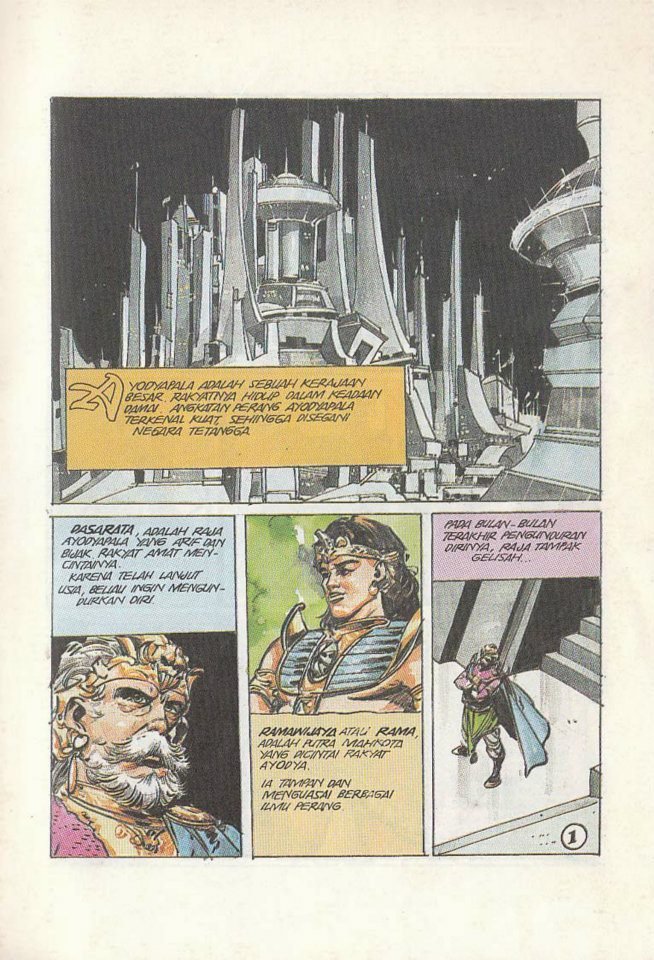 Dulu  @ancoltmnimpian sampai merilis komik berjudul Rama Shita: Legenda Masa Depan yang menceritakan kisah wahananya jauh lebih detail.Their own take of the Ramayana folklore takes place in the FUTURE w/ futuristic cities, outfits, weapons, & more. Come onnnnn Indonesian sci-fi!