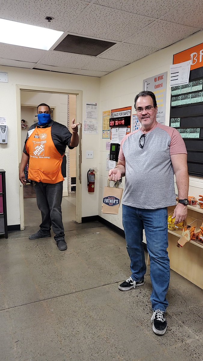 Happy fathers Day from our home depot family to yours.