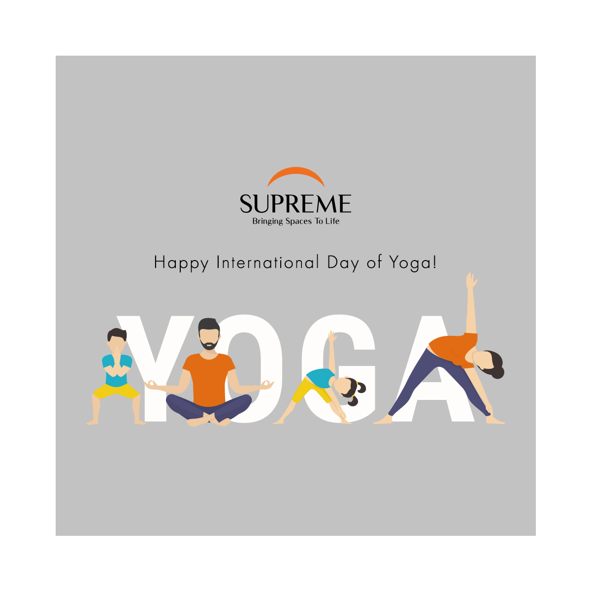 SupremeUnivrsal's tweet image. Find your way to a healthy lifestyle. Happy International Day of Yoga.
#SupremeUniversal #HappyInternationalYogaDay #Yoga #StayFit