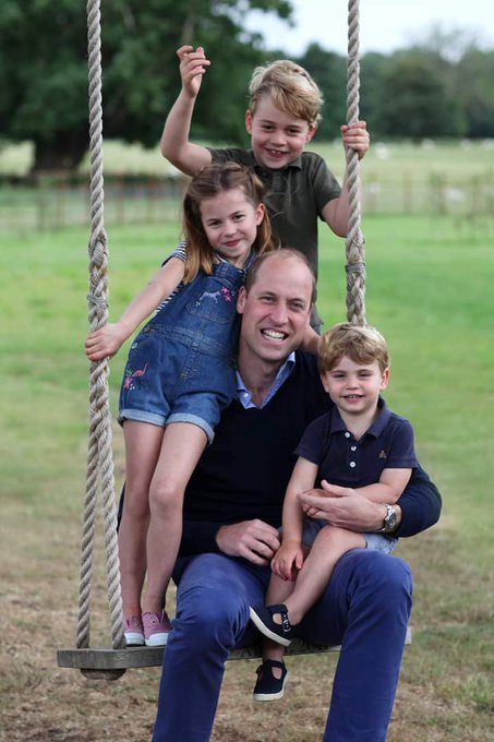 Happy 38th birthday and happy father\s day, Prince William   