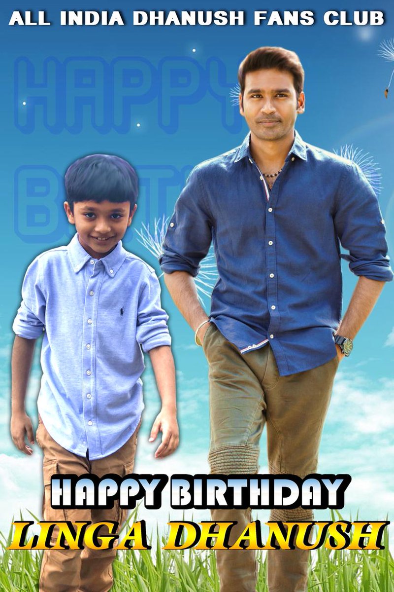 #HBDLingaDhanush 🎂❤🎊
.
.
@dhanushkraja #LingaDhanush 
#JagameThandhiram