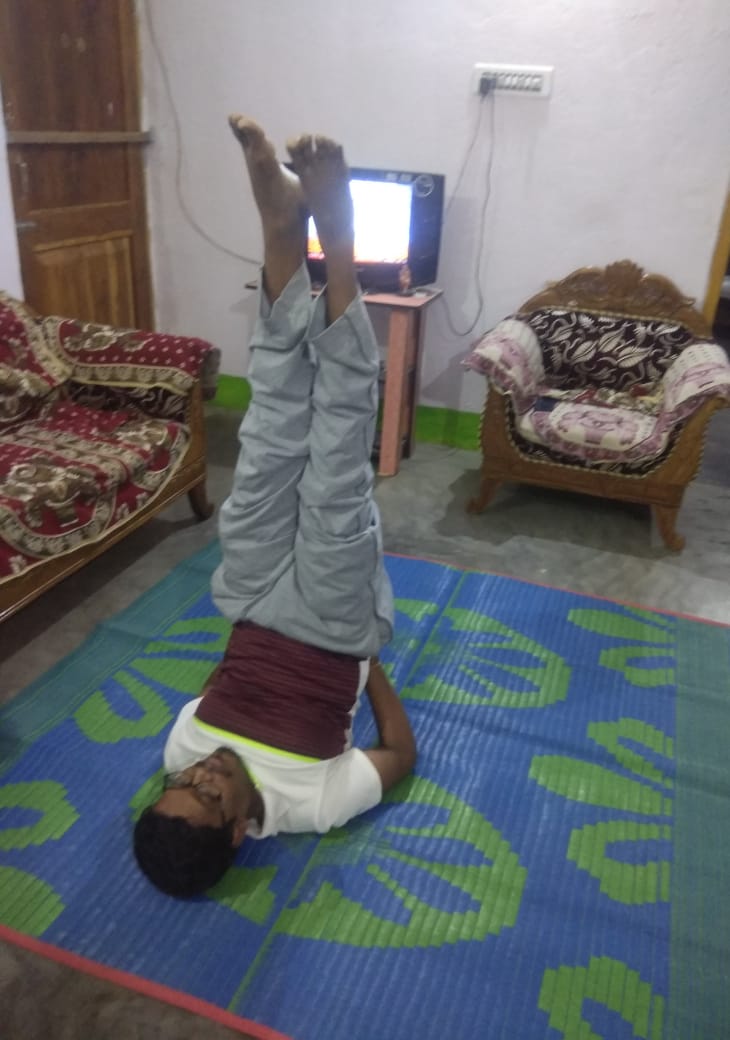 Yoga is balancing our body, soul and mind in order to live healthy and live in peace...#CSCPeYoga #IdoYogaatHome <a href="/rsprasad/">Ravi Shankar Prasad</a> <a href="/PMOIndia/">PMO India</a> <a href="/moayush/">Ministry of Ayush</a> <a href="/CSCegov_/">CSCeGov</a> <a href="/dintya15/">dinesh tyagi Retd IAS</a> <a href="/SwornaprabhaSi1/">Swornaprabha Singh</a> <a href="/OdishaSpv/">CSC SPV Odisha</a> <a href="/CSCSPV_Health/">CSC Health</a> <a href="/cscspvdeogarh/">CSCSPV Deogarh</a>