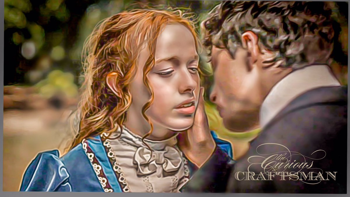 Just finished #netflix #annewithane ... all the feels you can imagine! I’m so in love with this these two #anneshirleycuthbert and #gilbertblythe ... romancingthepixel with another #curiouscraftsman fan art rendering. I haven’t been moved this deeply in a very long time...