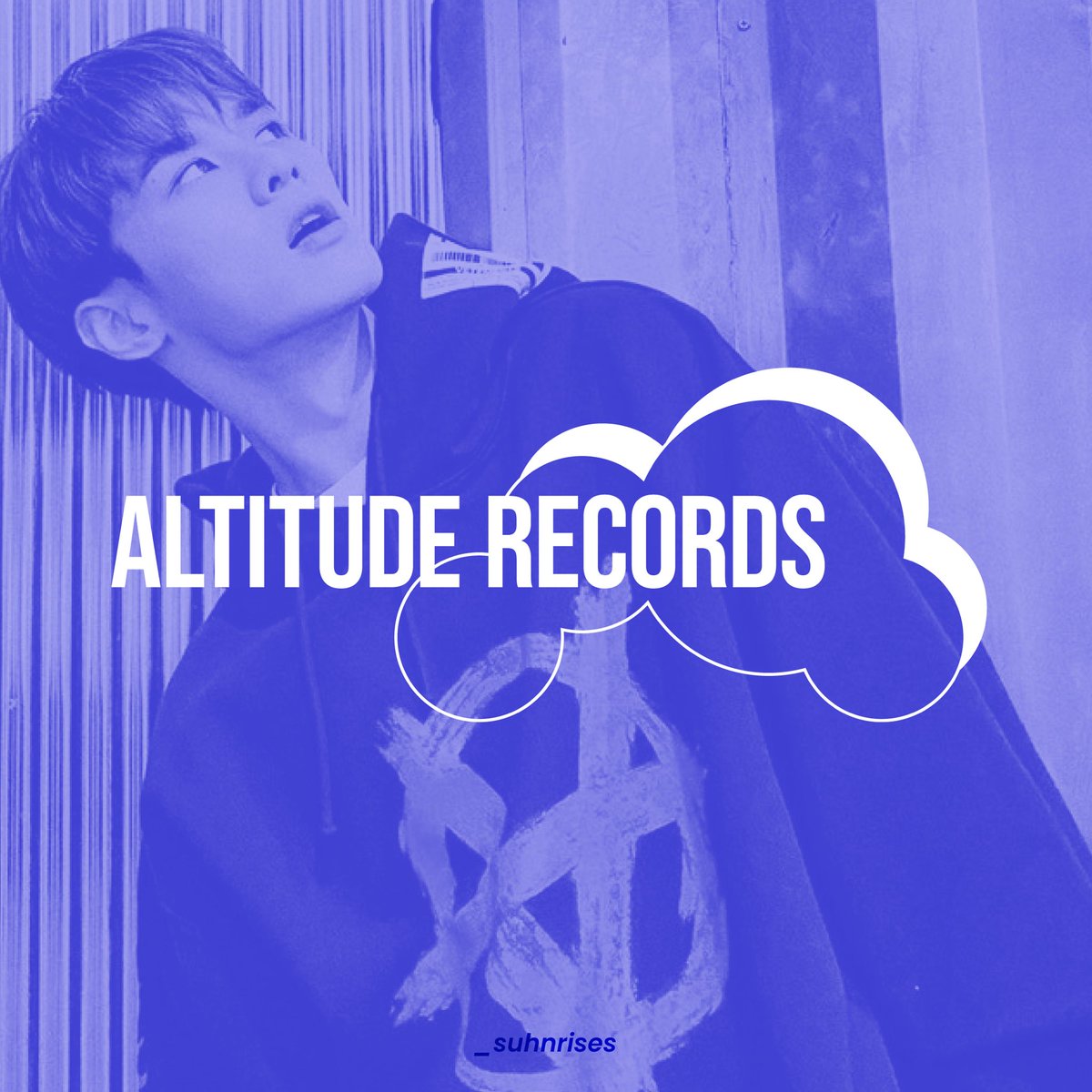 kun: altitude records- record label mm yes - called altitude bc kloud records had too much of a kardashians vibe (but the icon is still v loosely based on the shape of a cloud)- every song is a chart topper bc qian kun talented qian kun deserve