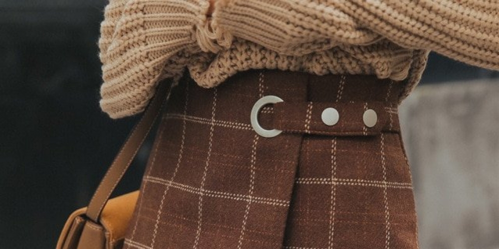 #hashtag2 Woolen Vintage Plaid Skirt midensashop.com/woolen-vintage…