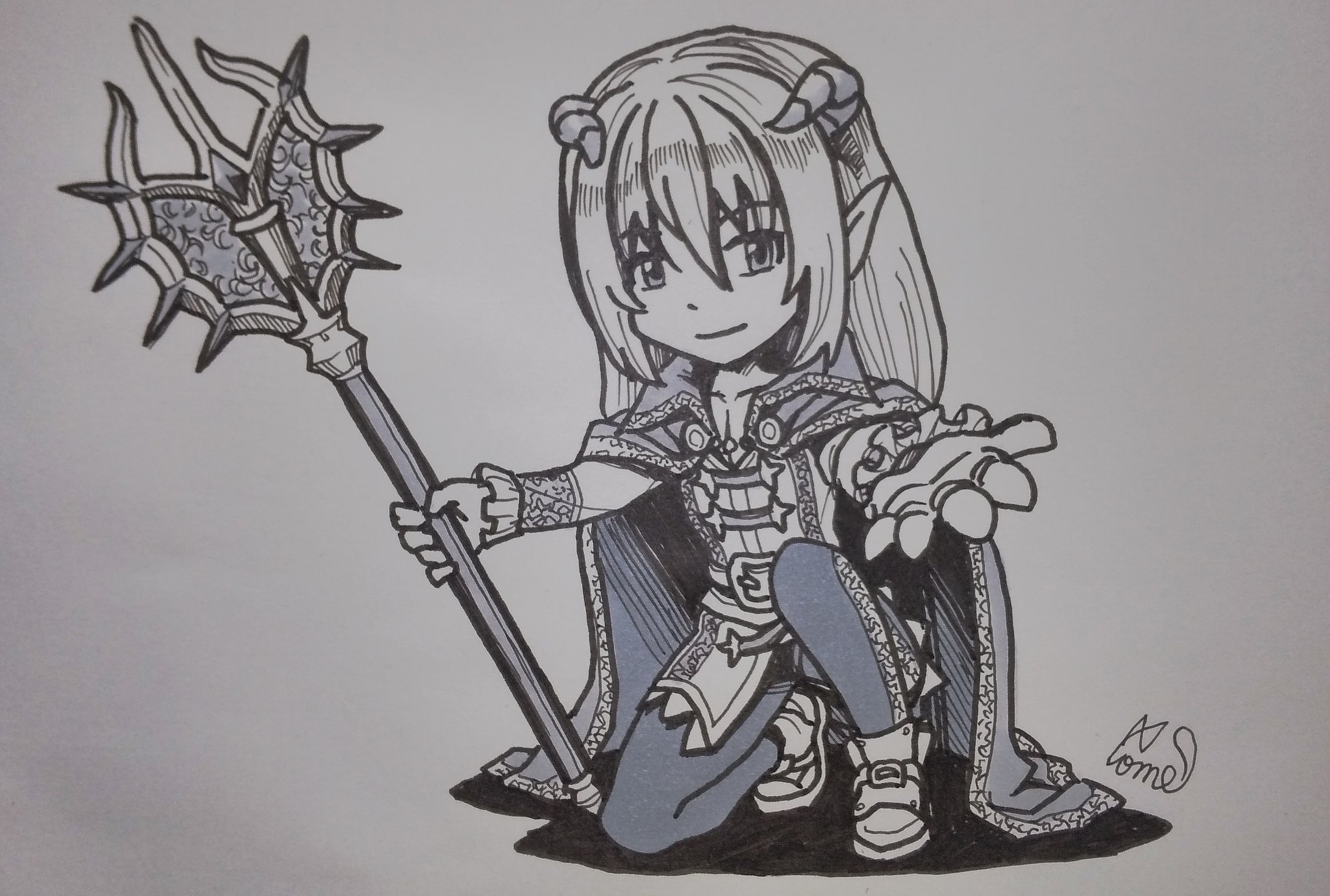 かむ リクエストいただいた Dq10 から アスバル 様です 知らないキャラだったけど 資料が豊富だったからすぐに把握できましたｗ 雰囲気出てるかな チョーカーは迷ったけど 解き放たれたアスバル様にしました 引き続きリクエスト募集中 今
